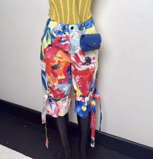 Multi-Print Utility Bermudas