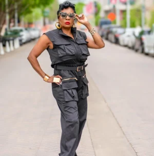 Sleek Utility Jumpsuit