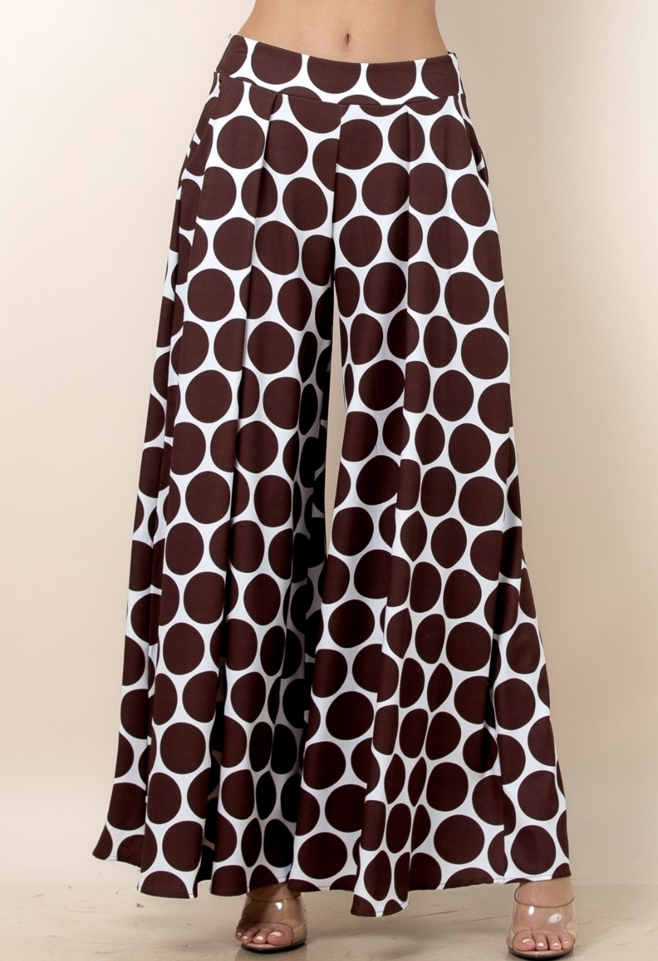 Polka Dot Perfection Palazzo Pants - Image 5