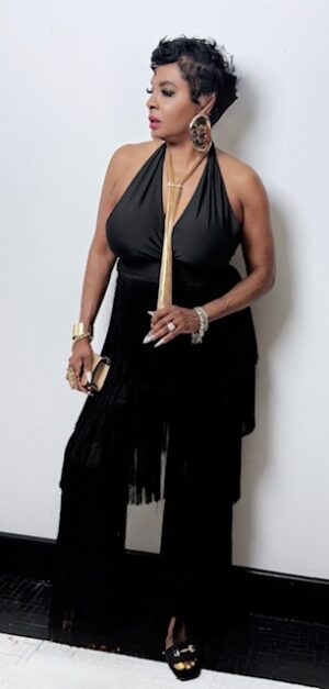 Midnight Motion Tiered Fringe Jumpsuit