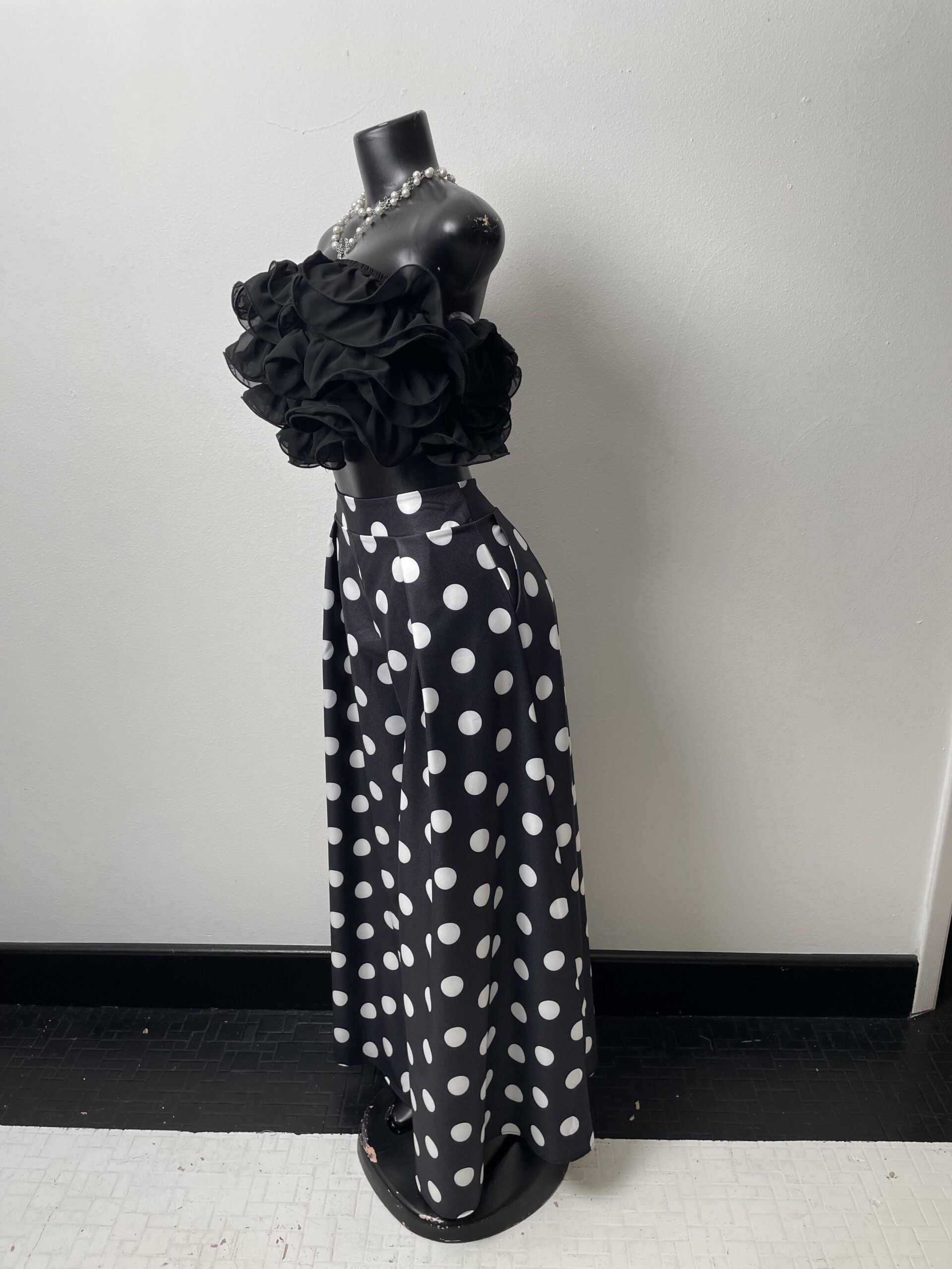 Polka Dot Perfection Palazzo Pants - Image 8
